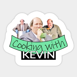 Cooking with Kevin Sticker